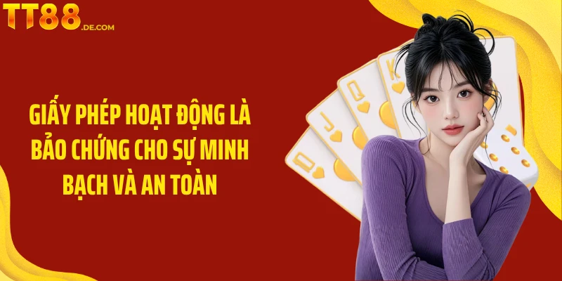Giấy Phép Hoạt Động - Minh Chứng Uy Tín Và Hợp Pháp TT88 - Yexor