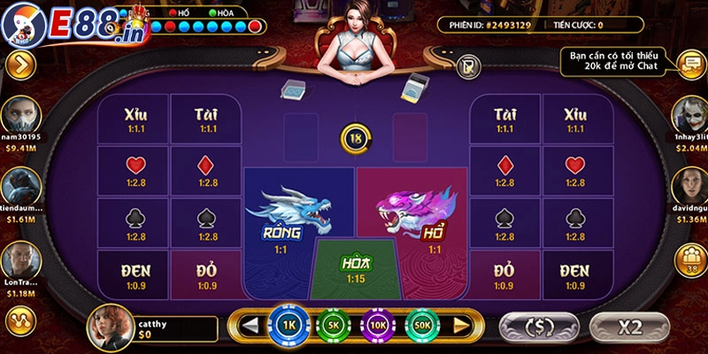 Rồng Hổ Online – Game Casino Nhanh, Chơi Dễ, Dễ Thắng - Yexor