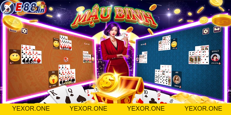 Mậu Binh Online – Trải Nghiệm Game Bài Chiến Thuật Hot Nhất 2026 - Yexor